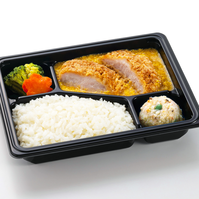 とんかつの玉子とじ弁当